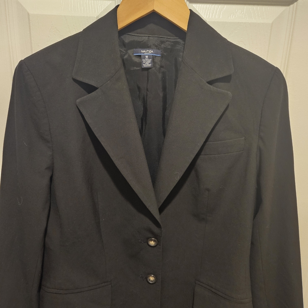Nautica Women's Classic Black Blazer